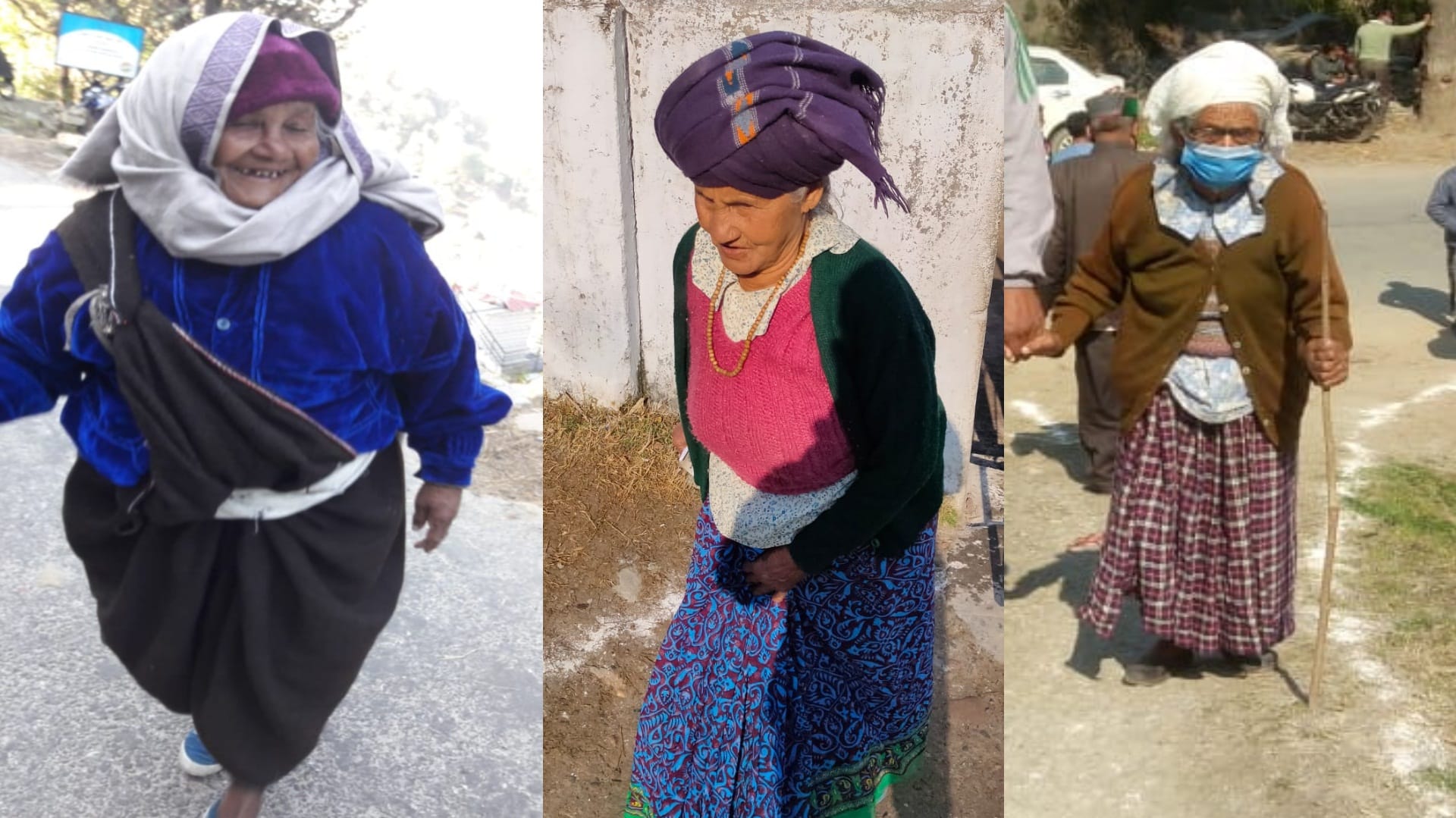 Uttarakhand Election 2022: Voting enthusiasm in Uttarakhand is high, see in pictures how elderly and handicapped reaching the booths