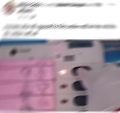 Uttarakhand Assembly Election 2022: Congress leader took a picture of EVM while voting, posted it on social media