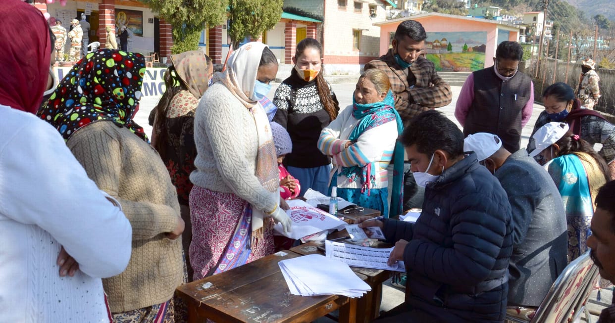 Many voters returned disappointed due to lack of name in the voter list