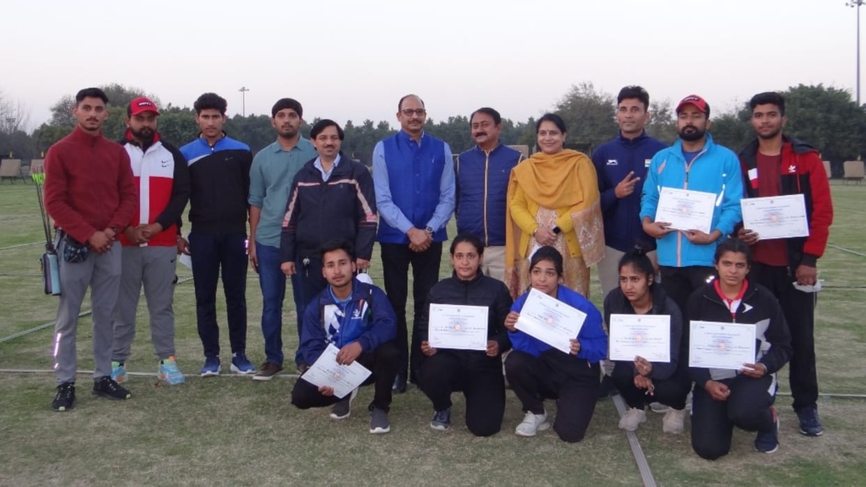 Haryana dominated the Khelo India Archery Competition