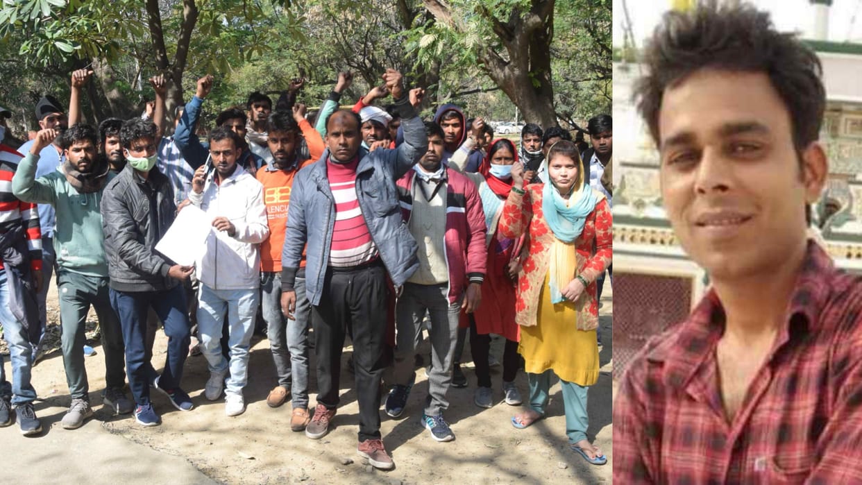 dead body found of missing contractor in rohtak