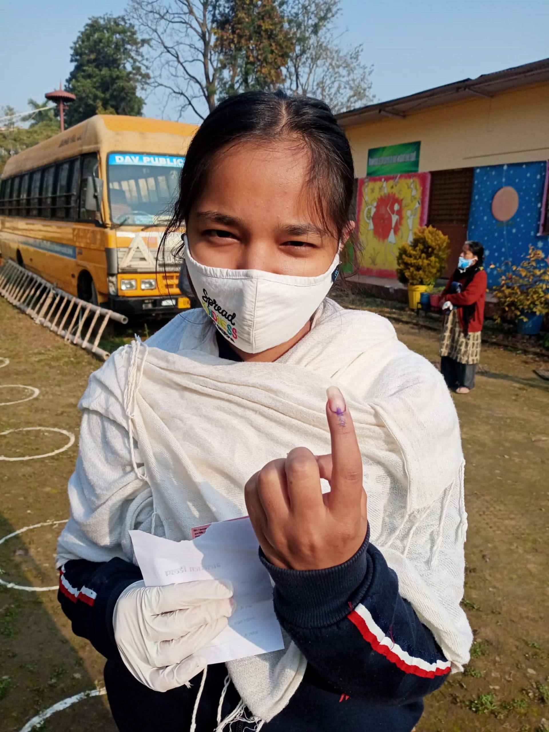 Uttarakhand Election 2022 Voting: Polling On 70 Assembly Seats, first time voter see photos