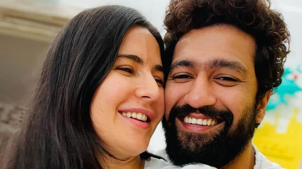 Social media: Katrina Kaif pulls husband vicky kaushal leg by sharing his ad video