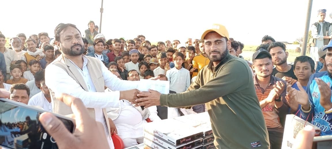 Orai won the trophy by defeating Kanpur in the final