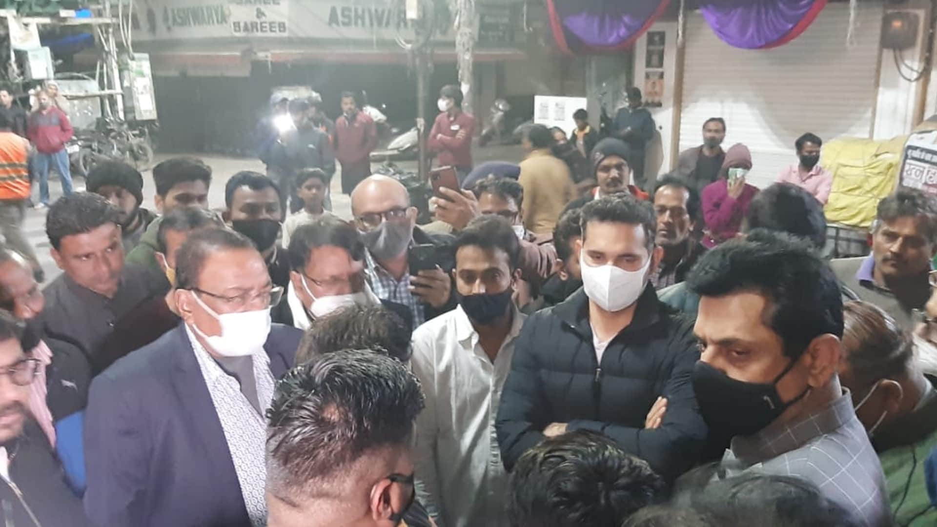 Fire in Bhopal's New Market: Accident occurred due to short circuit late night in shops built in subway, three shops were destroyed