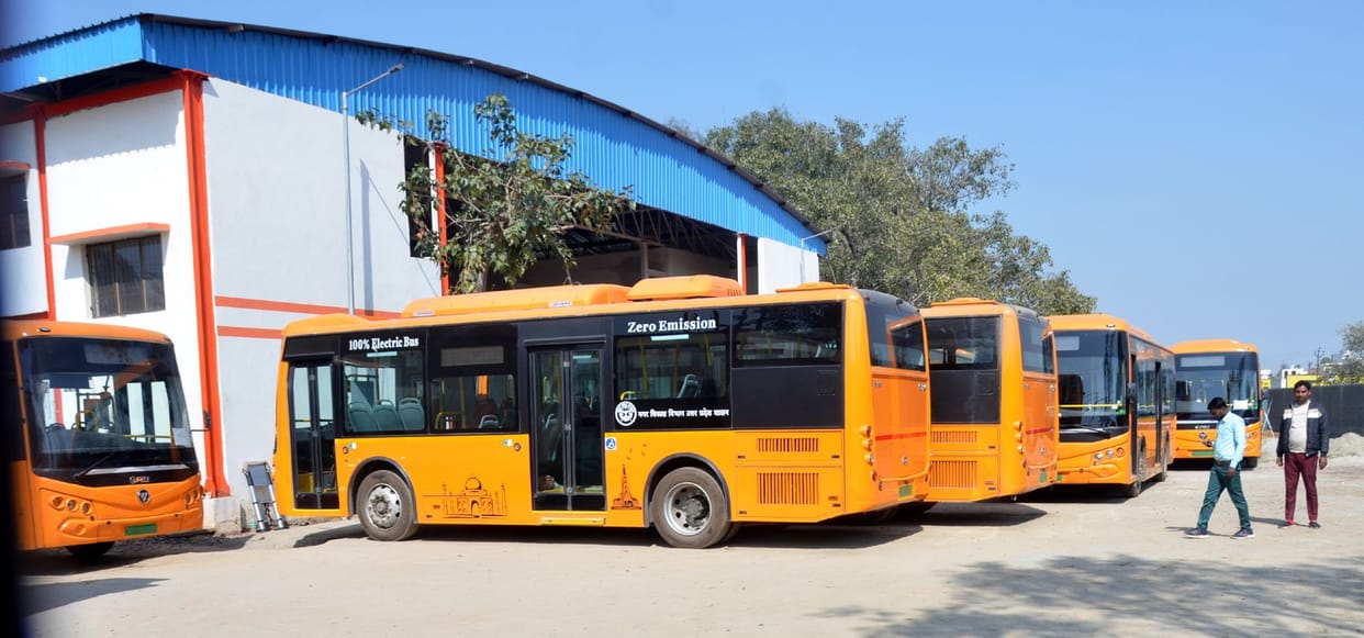 E-buses will start from today