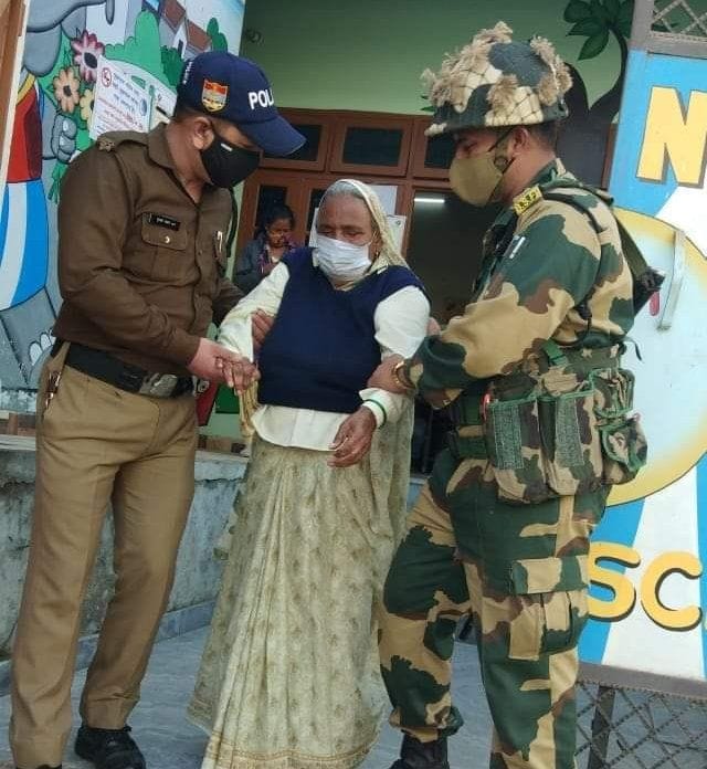 Even the elders did not give up for their rights