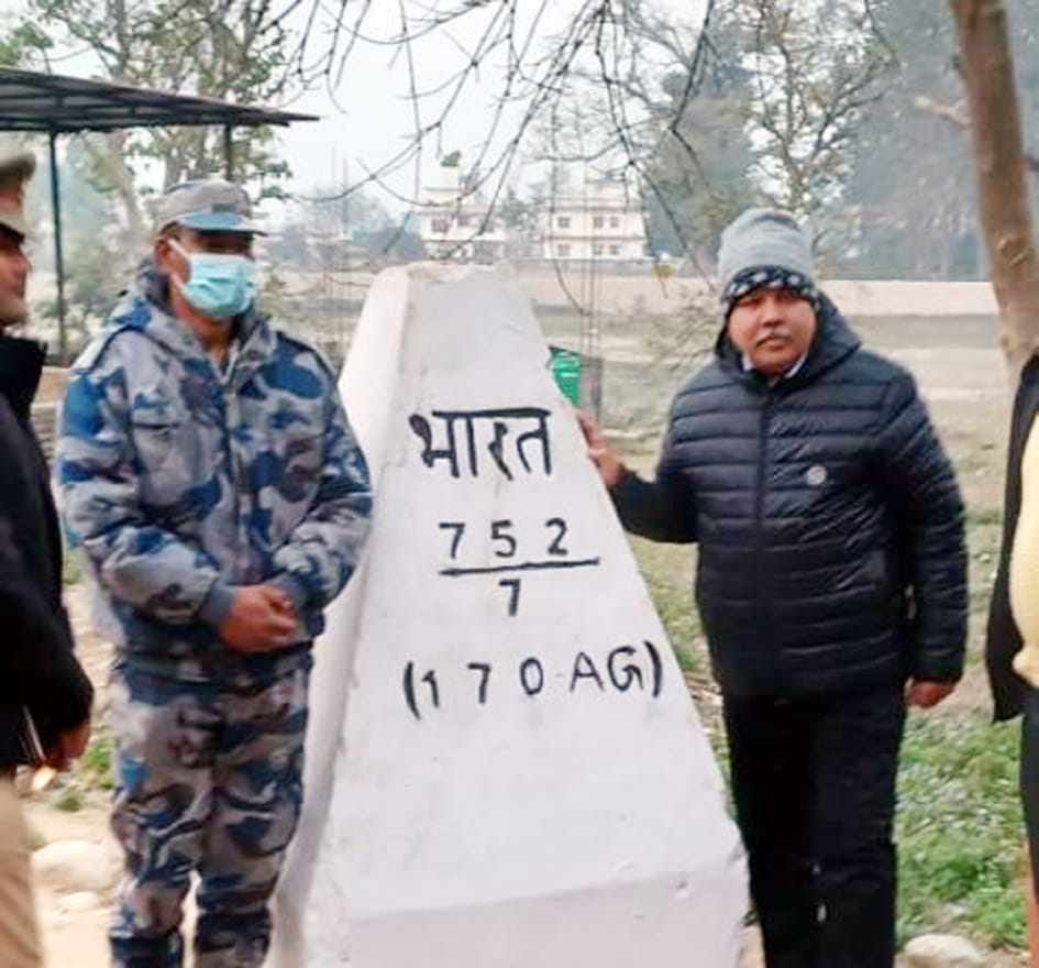 Election observer inspected Nepal border