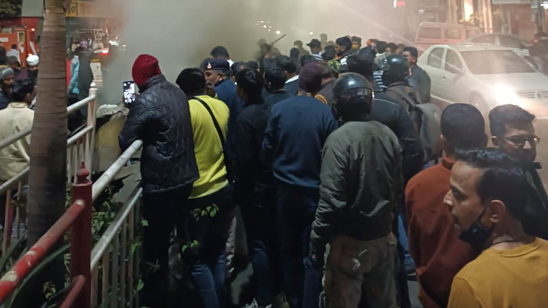 Fire in Bhopal's New Market: Accident occurred due to short circuit late night in shops built in subway, three shops were destroyed