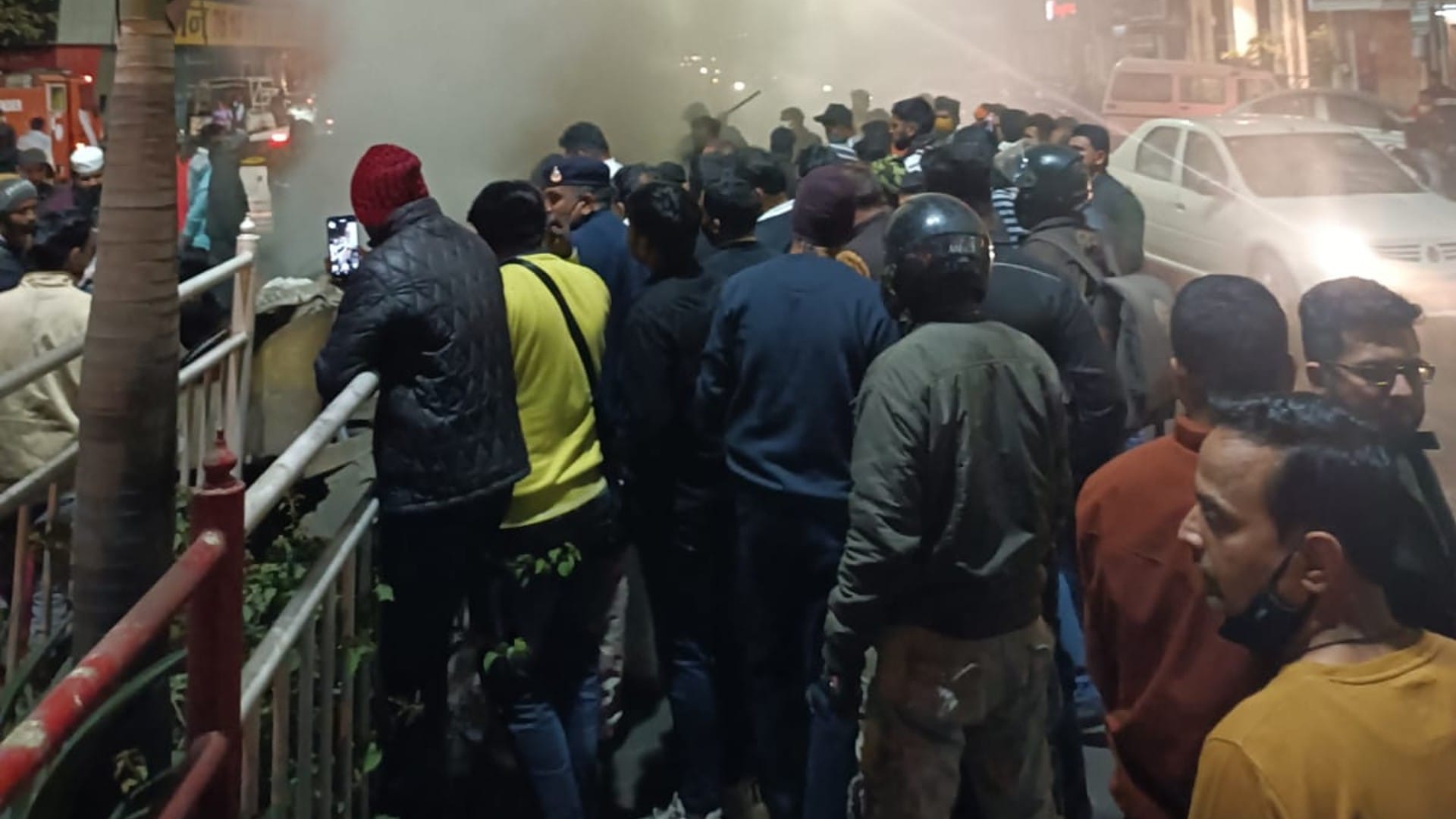 Fire in Bhopal's New Market: Accident occurred due to short circuit late night in shops built in subway, three shops were destroyed