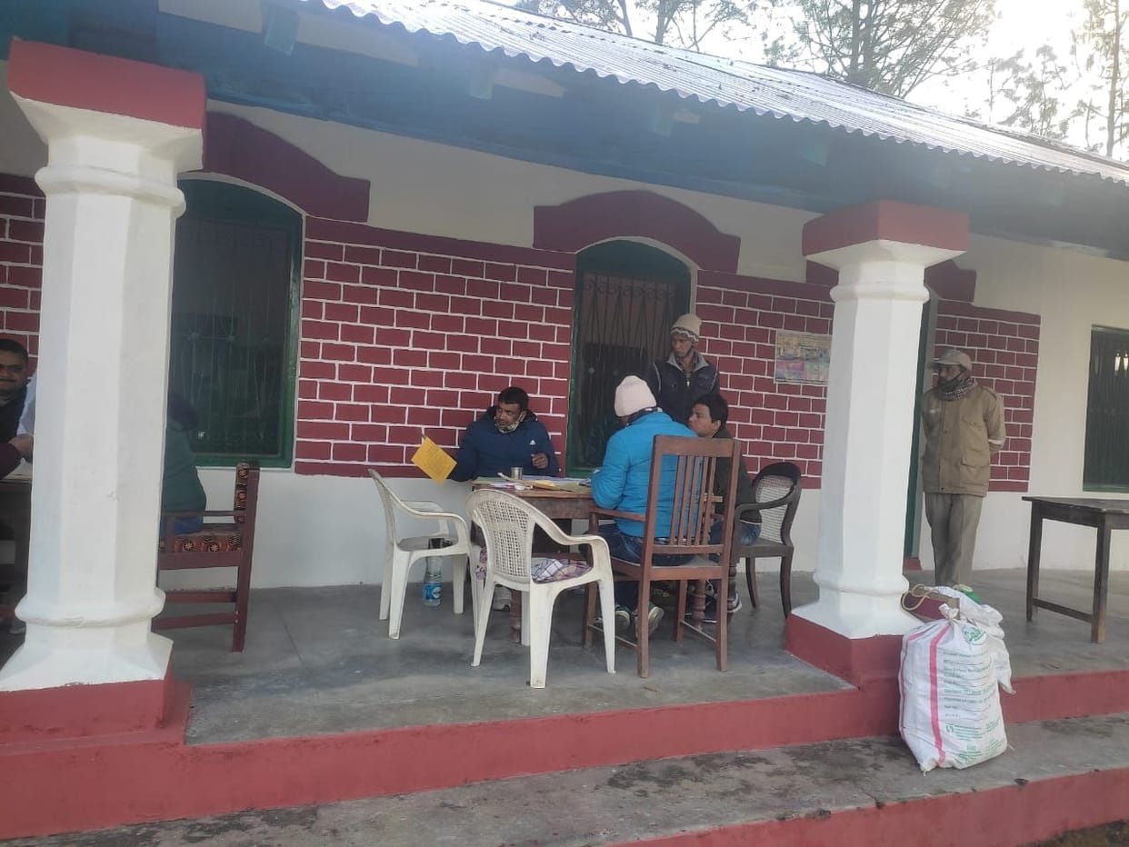 Poling Booth in Bageshwar