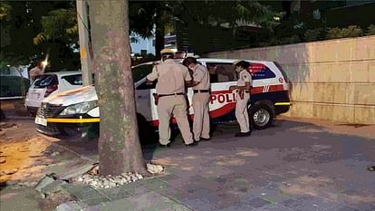 a speeding car crushed four people sleeping on the footpath in anand vihar delhi