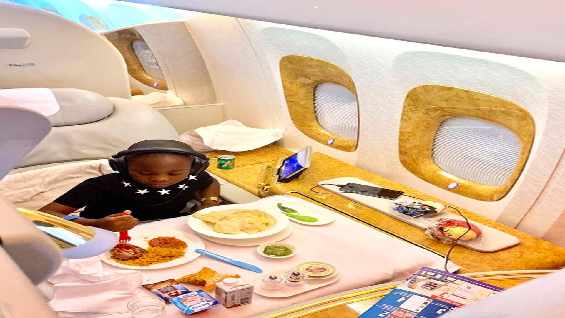 richest child of the world africa richest person 9 years old mompha junior have private jet luxury vehicles