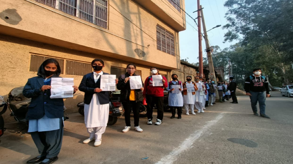 Schools and colleges open in Jammu and Kashmir, attendance was low on the first day, night curfew ended
