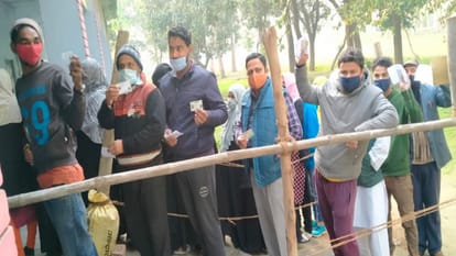UP Chunav 2022: voting in Bijnor