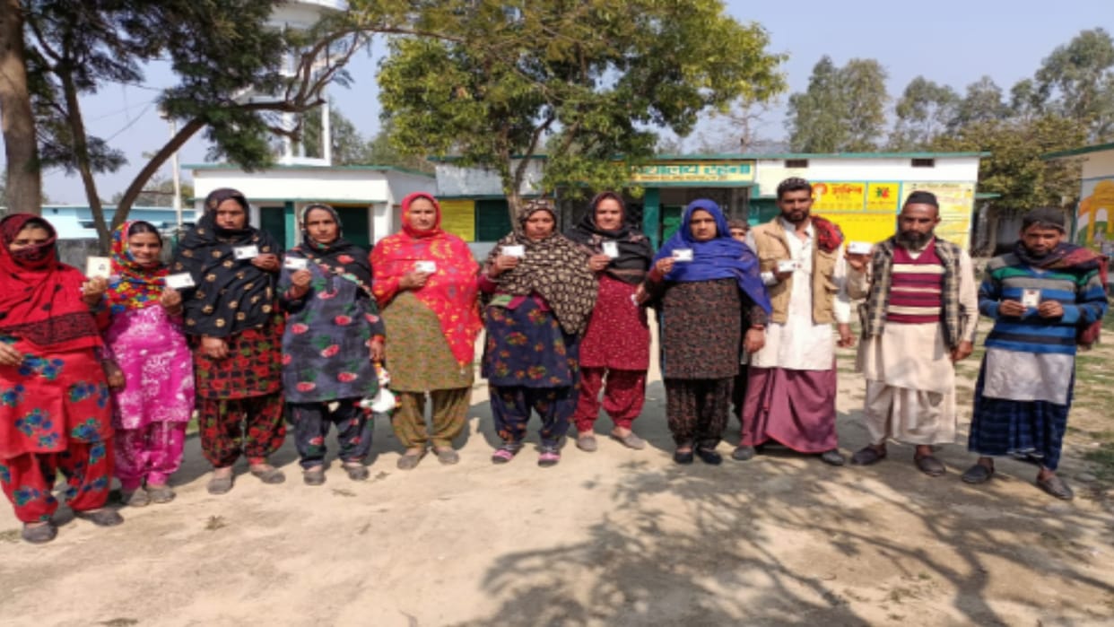 UP Election 2022 : Forest Gujras covered a distance of 30 km for voting