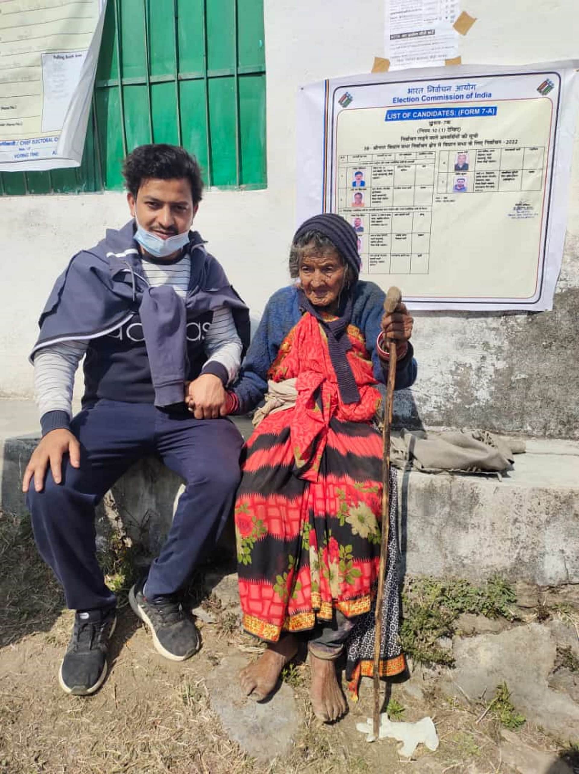 Uttarakhand Election 2022: Enthusiasm shown in 100-plus voters, see photos