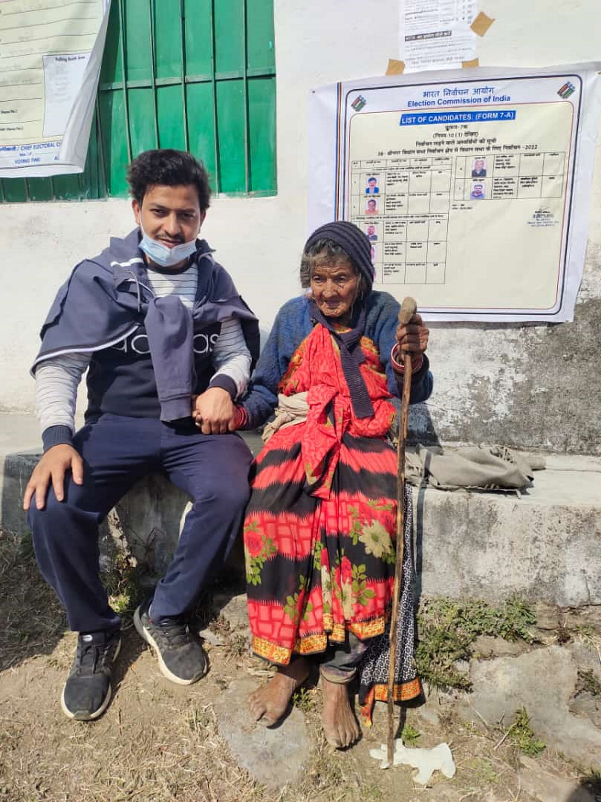 Uttarakhand Election 2022: Enthusiasm shown in 100-plus voters, see photos