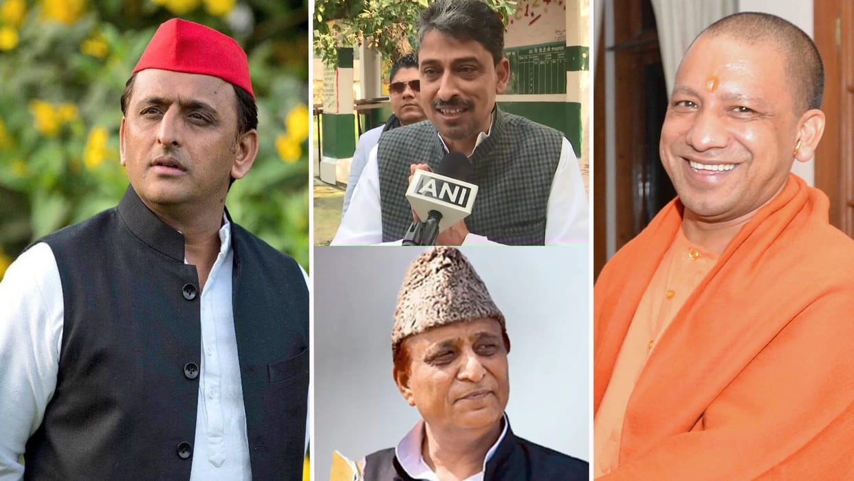 UP Election 2022 SP leader imran masood and azam khan wife tanzeem replies CM yogi on his Azam khan akhilesh remark