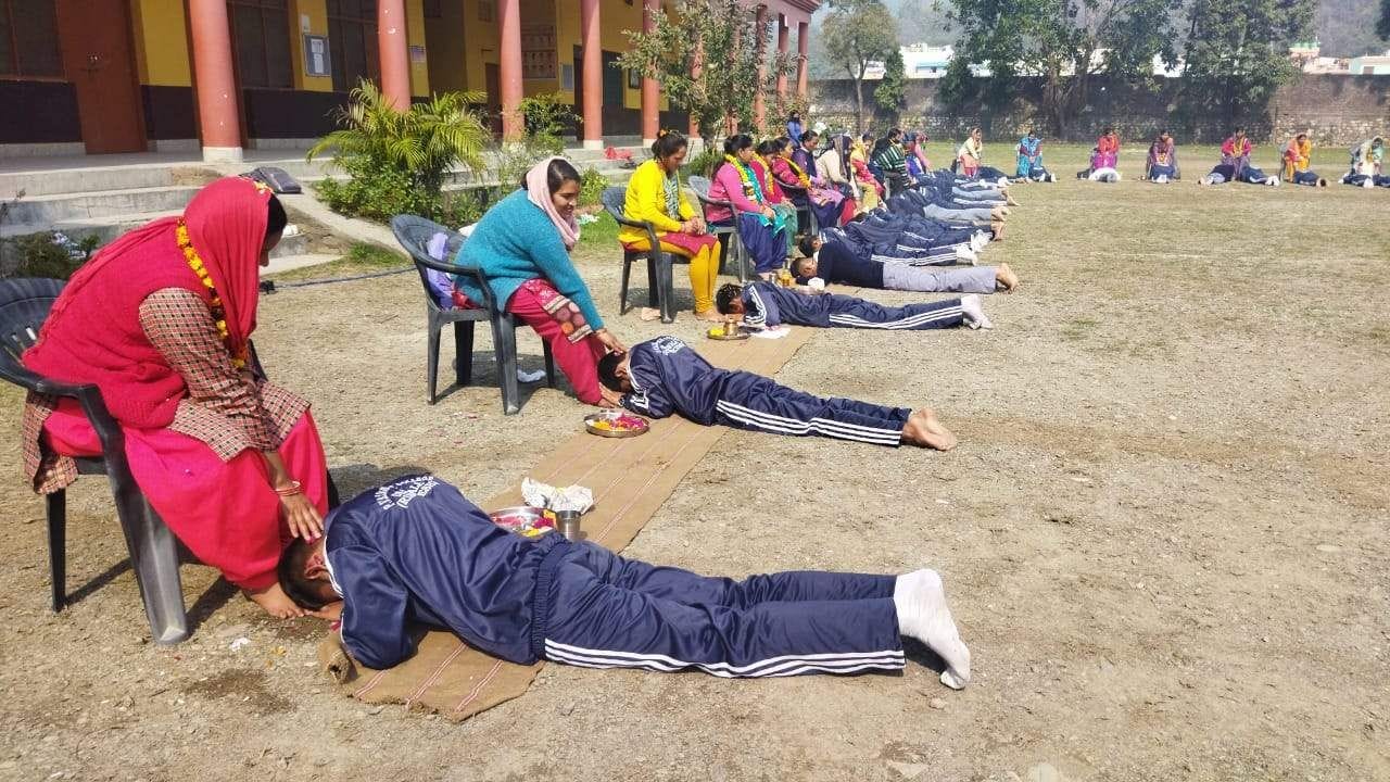 Mother-father worship day celebrated