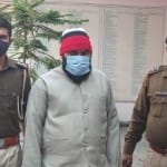 खरखौदा पुलिस की गिरफ्त में छात्रा से दुष्कर्म का आरोपी उर्दू शिक्षक नूर इस्लाम।