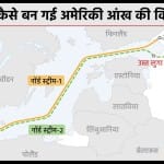रूस और जर्मनी के बीच बनी नॉर्ड स्ट्रीम 2 पाइपलाइन सीधे बाल्टिक सागर से होकर गुजरती है।