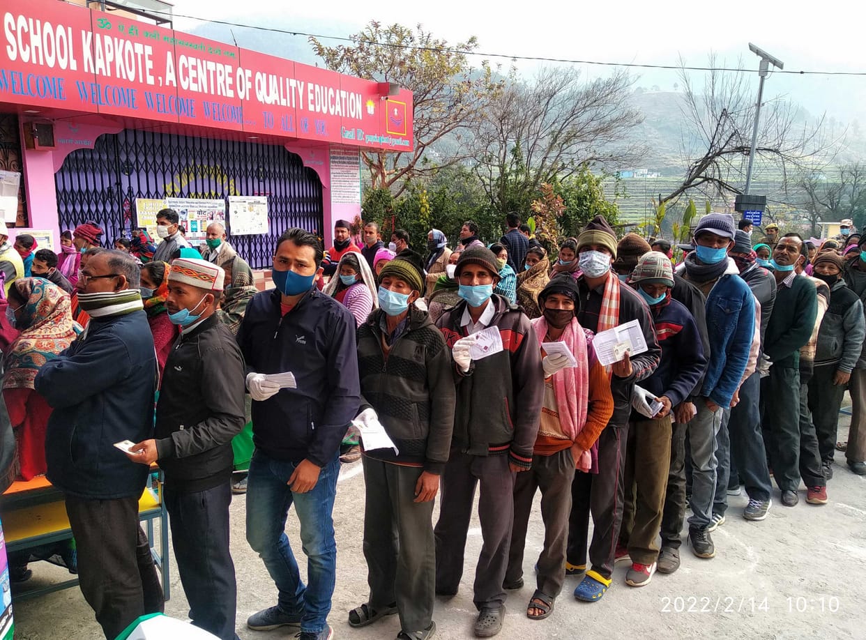 60.78  Percent Voting in Bageshwar