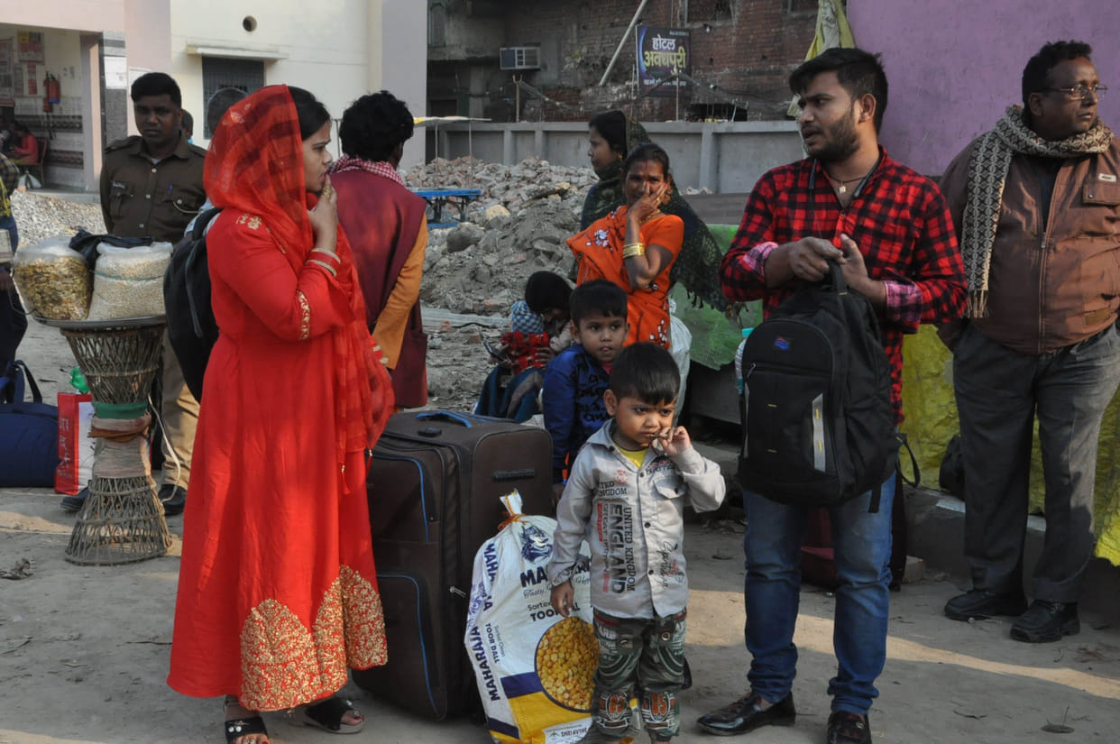 Passengers are suffering due to the departure of buses for election duty