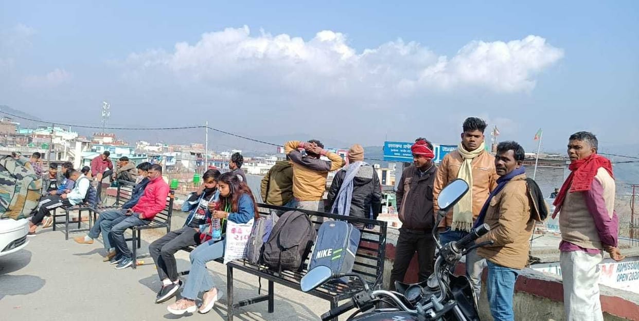 Wait For Bus in Champawat