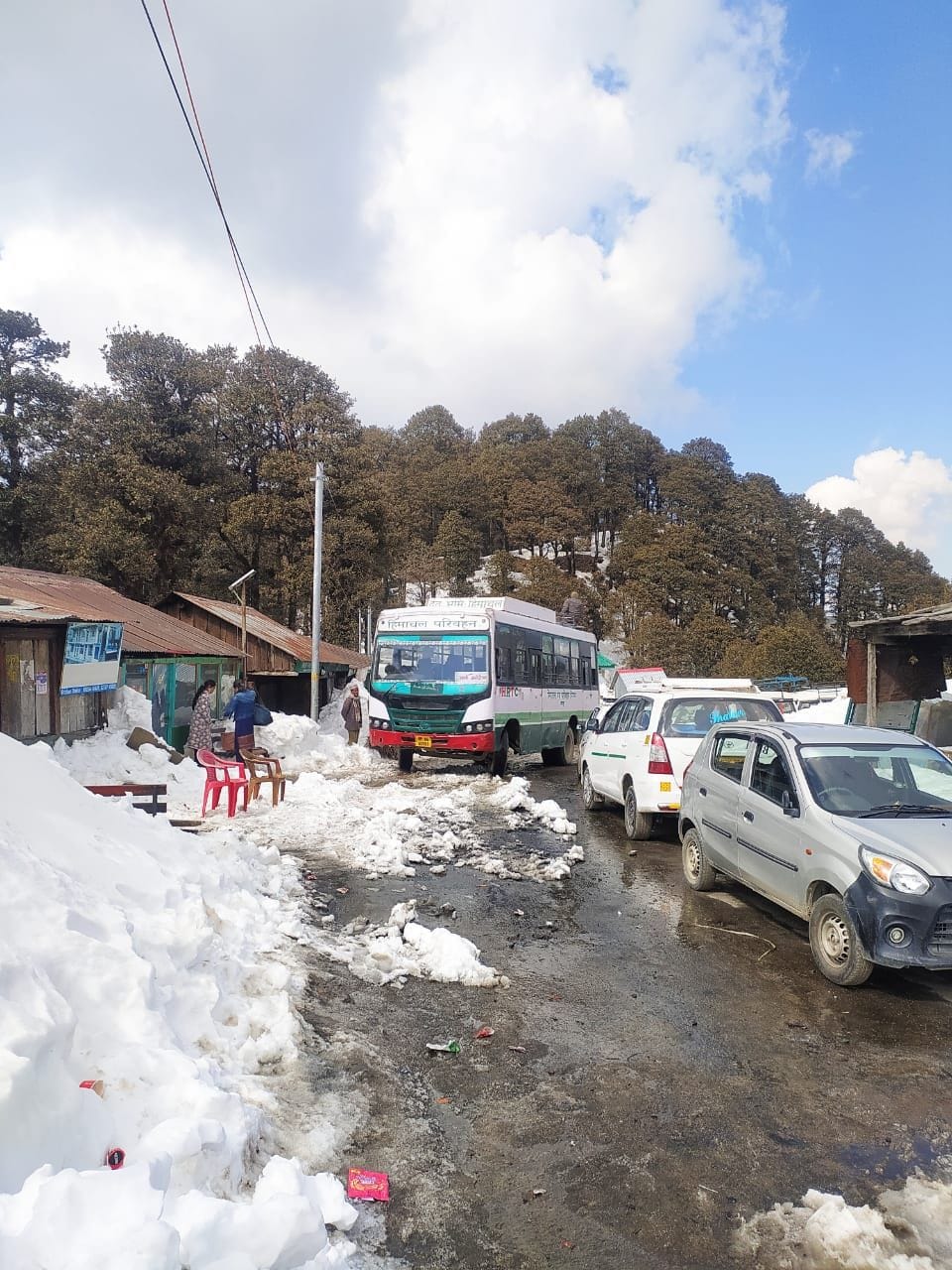 hrtc bus service started to jalori jot