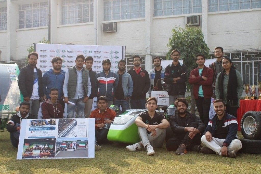 AMU students outstanding performance in Formula India  2022