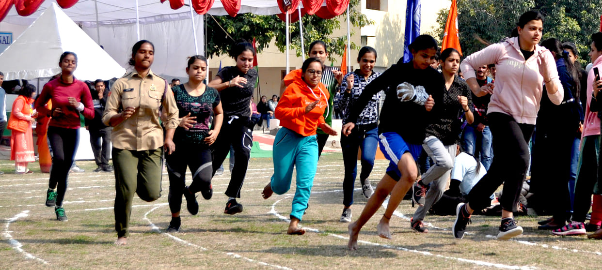 Neeru was the first in three out of six girls and the winner in two