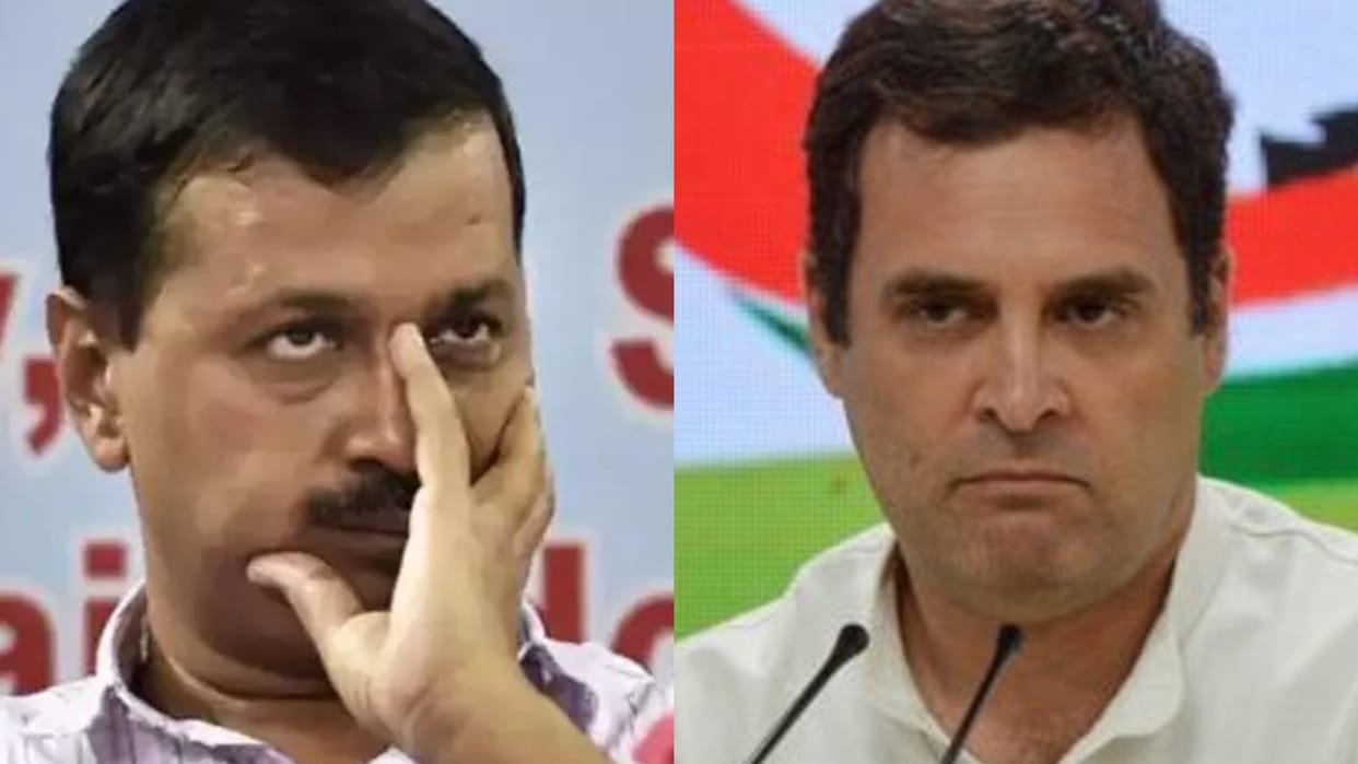 Punjab Election 2022 Congress Leader Rahul Gandhi Statement on Kejriwal