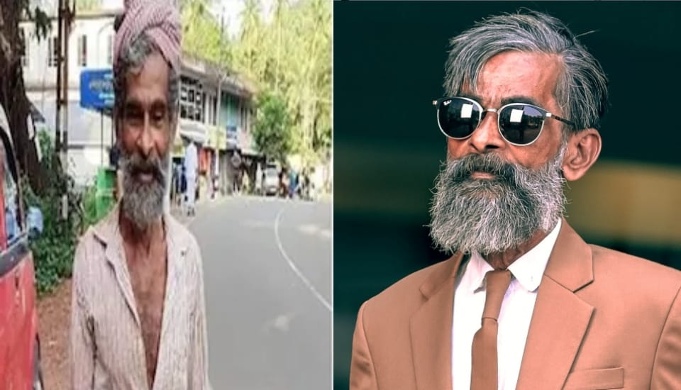 kerala kozikode 60 year old labour Mamika has become a model see viral pictures of her makeover