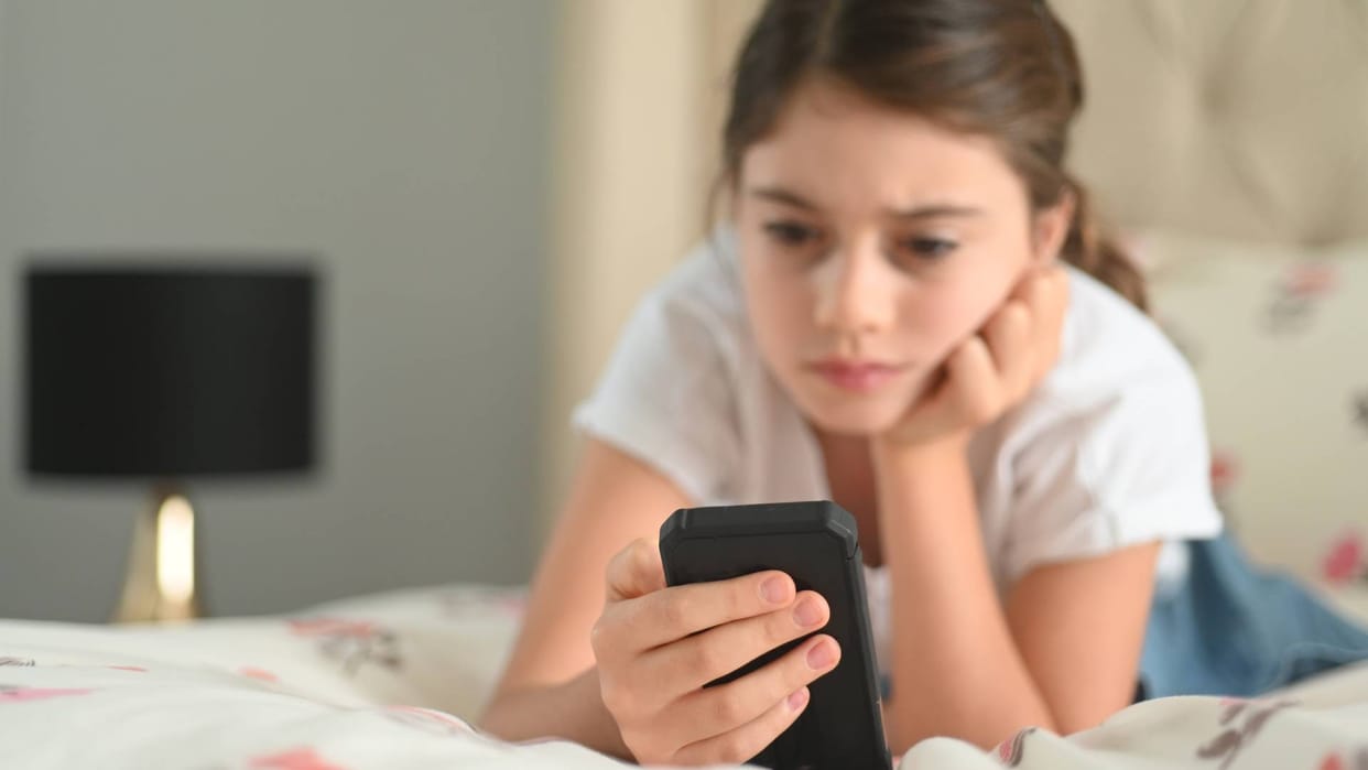 mobile is creating problems between children and their parents.