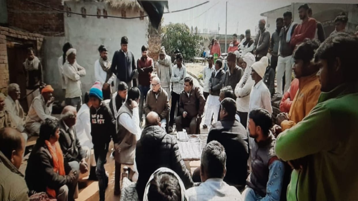 UP News: BKU workers have protested after death of a man in Muzaffarnagar
