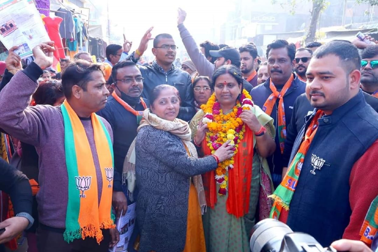 UP election 2022: BJP leader Premlata Katiyar daughter Neelima Katiyar is contesting from Kalyanpur Vidhan Sabha on BJP Ticket