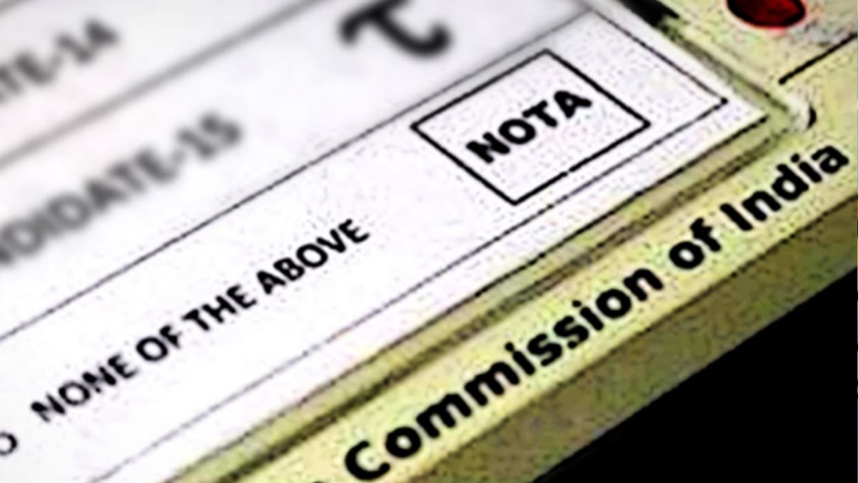 press NOTA button then do brainstorming in UP Election 2022