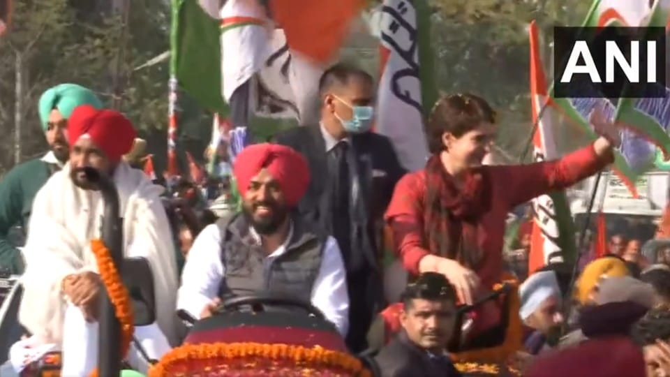 Congress Leader Priyanka Gandhi Campaign in Amritsar Today