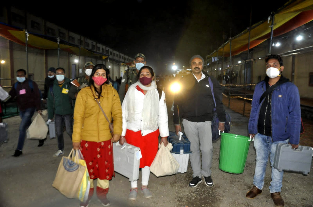 EVMs kept in tight security, cameras will also be monitored