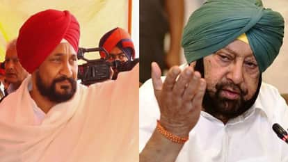 चरणजीत सिंह चन्नी और कैप्टन अमरिंदर सिंह
