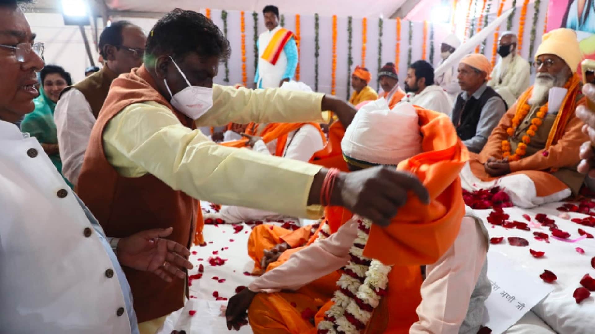 Shower of announcements of MP CM: Global skill park will be in the name of Sant Ravidas, Sant Ravidas self-employment scheme will also start