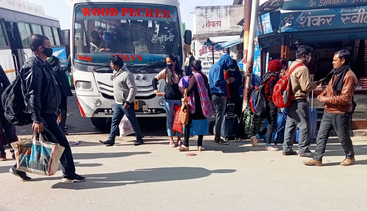 No More Buses in Almora
