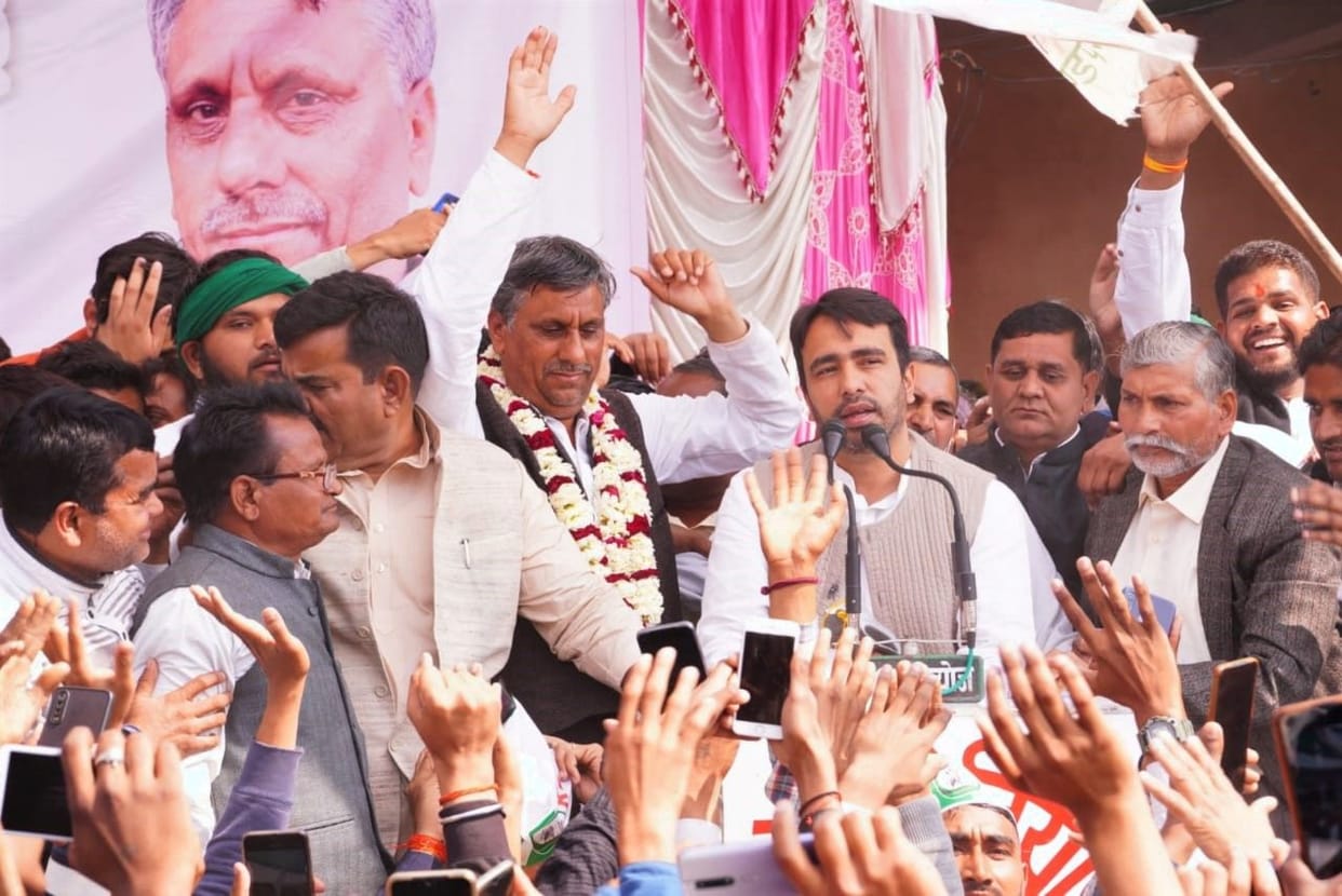 Hathras: Extortion and corruption doubled in double engine government: Jayant