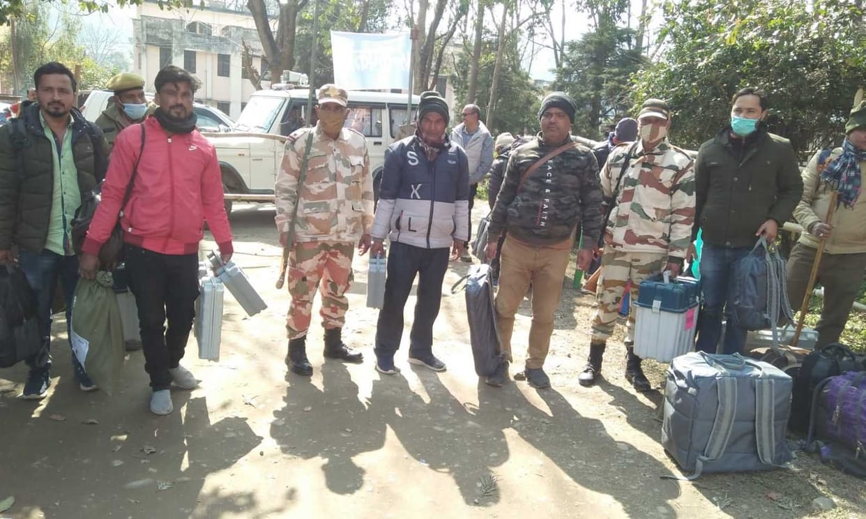 Voting in Bageshwar
