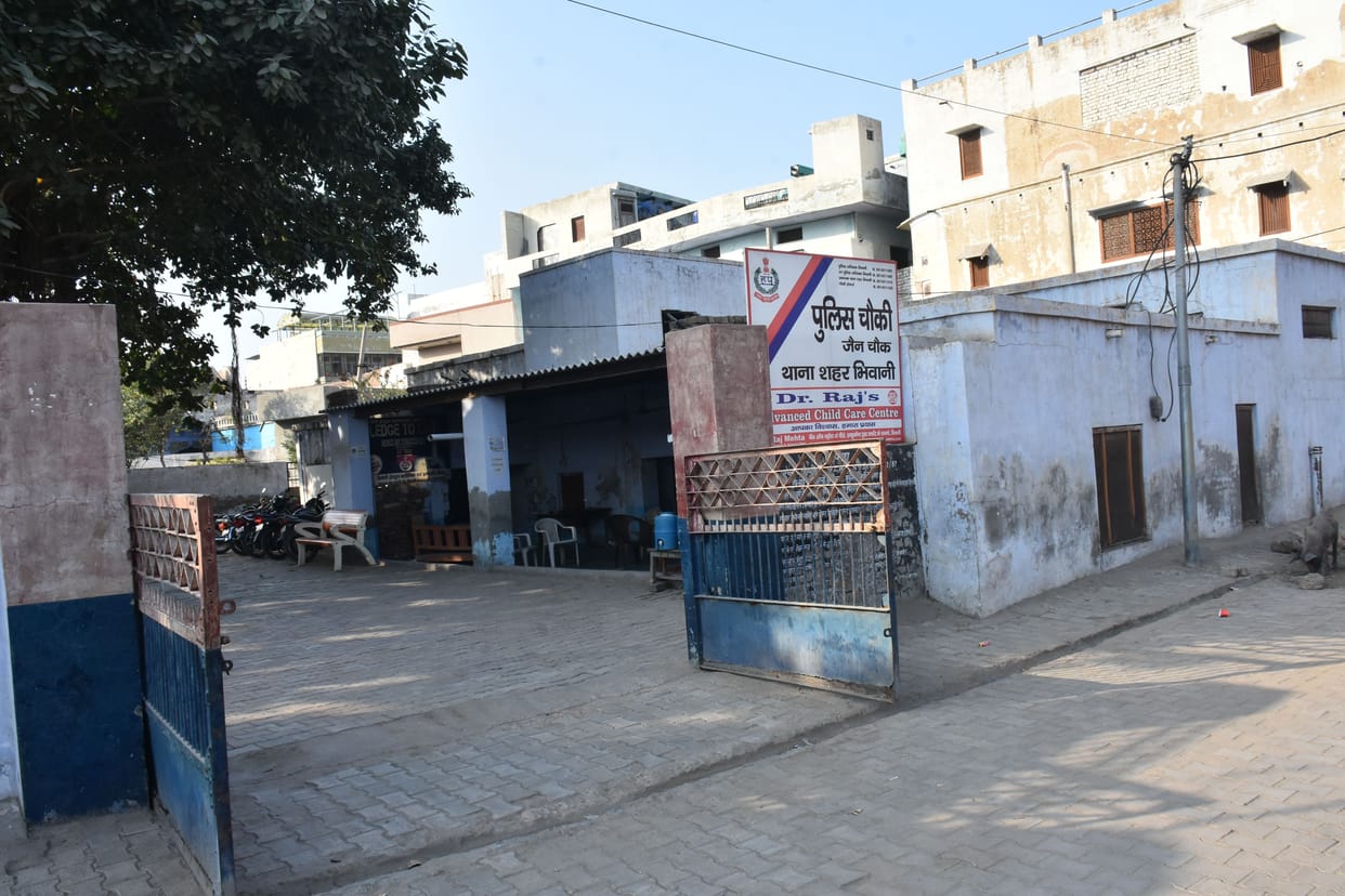 In Bhiwani district, only one police employee per thousand population