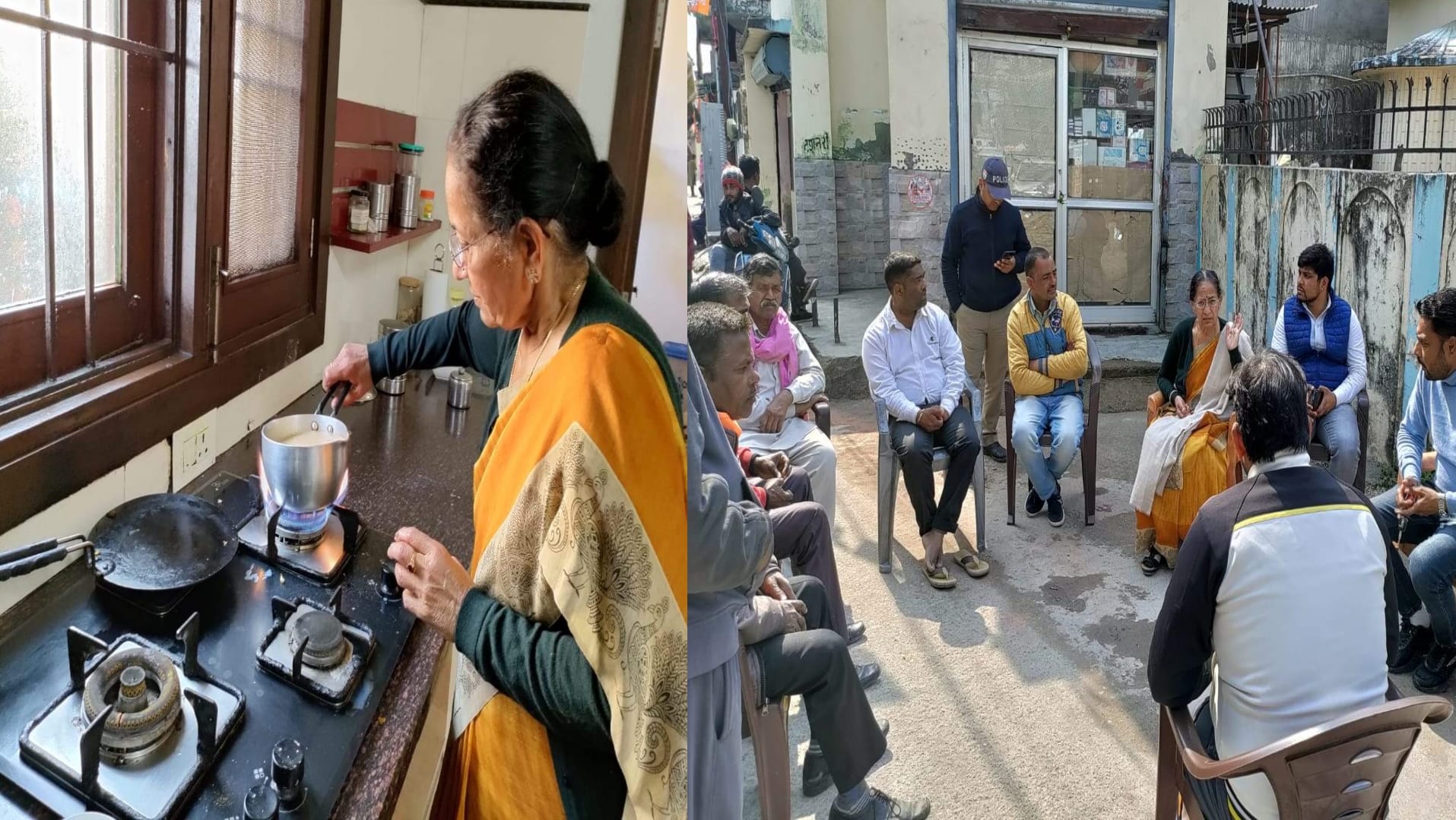 Uttarakhand Election 2022: First the fatigue of the election came, then the candidates engaged in the multiplication of votes, see photos