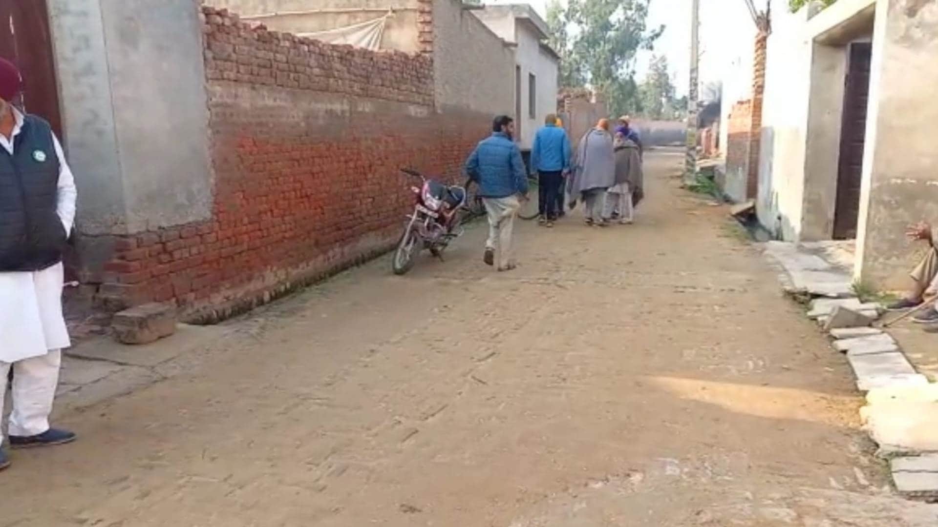 Wave of mourning in native village of Deep Sidhu after death in road accident