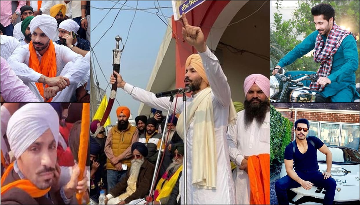 Punjabi Actor Deep Sidhu Death In Road Accident Know how connection with kisan andolan connected