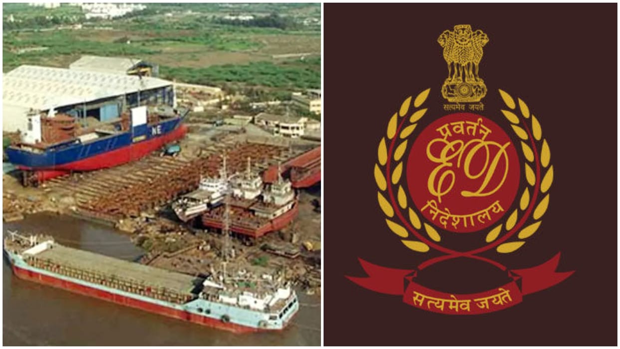 ED files money laundering case in ABG Shipyard bank loan case CBI issues Lookout Circular news and updates